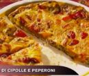 Frittata di cipolle e peperoni - Cucina con Buddy