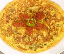 Frittata con friggitelli e pomodori sott'olio - Anna Moroni