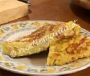 Frittata di porri e gamberi - cotto e mangiato