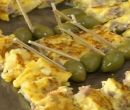 Frittata con patate, provola e salsiccia - cotto e mangiato