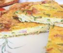 Frittata di zucchine e bacon