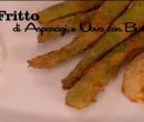 Fritto di asparagi e uova con burrata - I men di Benedetta