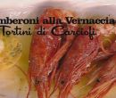 Gamberi alla vernaccia - I men di Benedetta