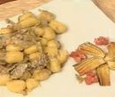 Gnocchi con carciofi, pancetta e gorgonzola - cotto e mangiato