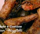 Braciole e costine con friggitelli - I men di Benedetta