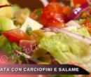 Insalata con carciofini e salame - Cucina con Buddy