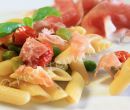 Insalata di pasta con prosciutto crudo