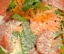 Pompelmi rosa con insalata di gamberetti - Antonella clerici