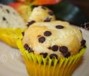 Muffin con gocce di cioccolato