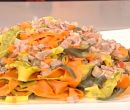 Pappardelle colorate con rag di vitello