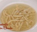 Passatelli in brodo - I men di Benedetta