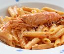 Pasta con gli scampi