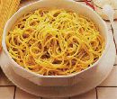 Pasta con fiori di zucca