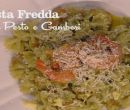 Pasta fredda con pesto e gamberi - I men di Benedetta