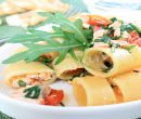 Pasta al salmone e rucola