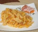 Penne zucca e pancetta - cotto e mangiato