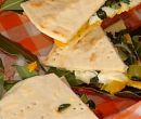 Piadina con catalogna zucca stufata e bufala