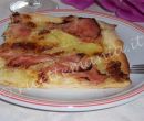 Pizza patate e prosciutto