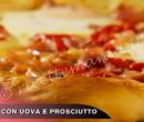 Pizza con uova e prosciutto - Cucina con Buddy