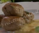 Polpette con fonduta e porri - cotto e mangiato