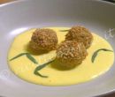 Polpette di vitello con crema di stracchino