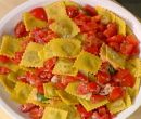 Ravioli di carne con pomodoro fresco - Alessandra Spisni