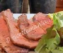 Roast beef al limone e zenzero - cotto e mangiato