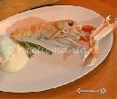 Scampi gratinati con crema di patate - cotto e mangiato