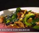 Scarola saltata con salsicce - Cucina con Buddy