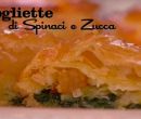 Sfogliette con spinaci e zucca - I men di Benedetta