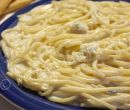 Spaghetti al gorgonzola