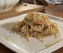 Spaghetti mantecati alla bottarga - cotto e mangiato