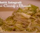 Spaghetti integrali ai carciofi e broccoli - I menù di Benedetta