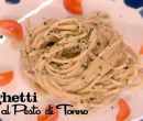 Spaghetti al pesto di tonno - I menú di Benedetta
