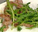 Straccetti con la rucola