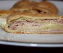Strudel salato al prosciutto e fontina