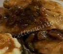 Supreme di pollo con uvetta e Marsala - cotto e mangiato