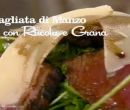 Tagliata di manzo con rucola e grana - I men di Benedetta