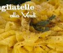 Tagliatelle alla Verdi - I men di Benedetta