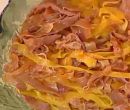 Tagliatelle al prosciutto - Alessandra Spisni