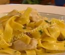 Tagliatelle al sugo di sogliola - cotto e mangiato