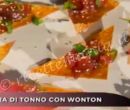 Tartara di tonno con wonton - Cucina con Buddy