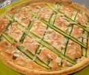 Torta agli asparagi con burro di mandorle