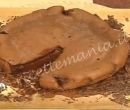 Torta al cioccolato con cuore morbido - cotto e mangiato