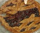 Torta di mandorle e marmellata di amarene - Anna Moroni