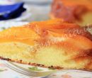 Torta rovesciata di pesche