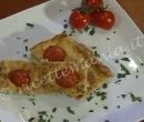 Torta salata di pane secco - cotto e mangiato