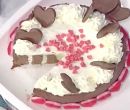 Torta di San Valentino senza glutine