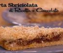 Torta sbriciolata ricotta e cioccolato - I men di Benedetta