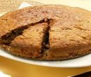 Torta soffice con banane e cioccolato - cotto e mangiato